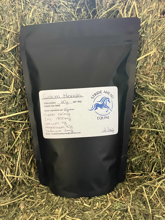 Custom Mineral Mix - 1 month supply